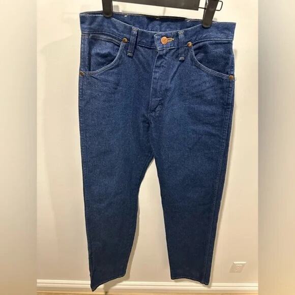 Wrangler Denim - Wrangler Vintage Women’s High Rise Jeans Blue 7 Made in Mexico